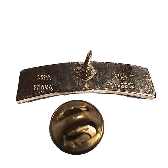 Michael Jackson ' Dangerous' album / tour promotion pin - 1992 - RARE FIND ! - Picture 3 of 3